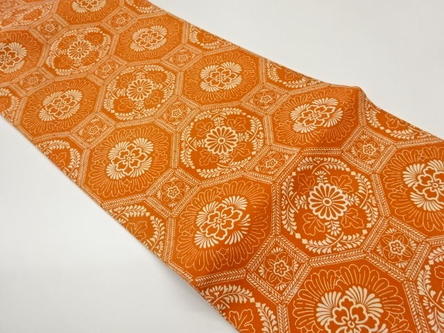 JAPANESE NAGOYA OBI / WOVEN SHOKKO PATTERN